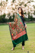 Women's Aari Embroidered Wool Stole